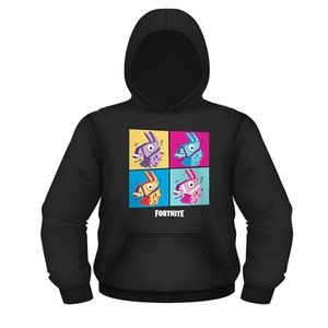 💜 2/$35 Last 1❣️ men's  black fortnite lama grid pullover hoodie